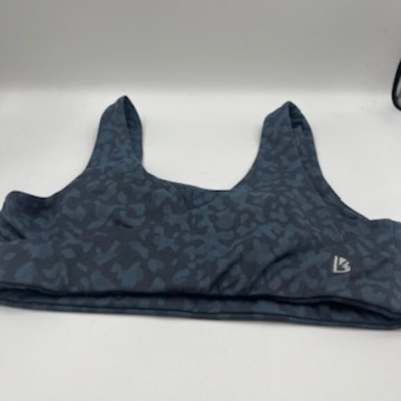 Buff Bunny Sports Bra Women’s Sz Small Gray Camo Print Wide Straps - Picture 7 of 8